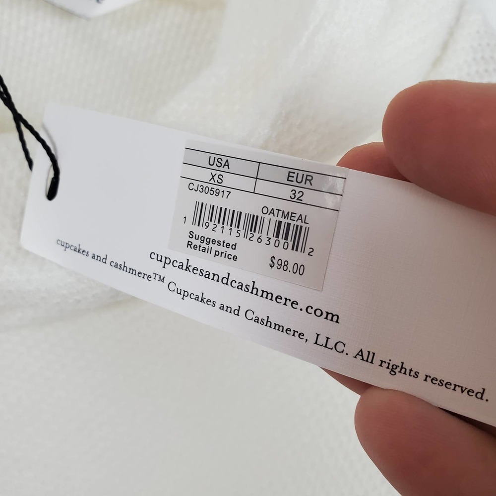 Cupcakes and cashmere NWT Giulia cowl neck sweater - Picture 3 of 5